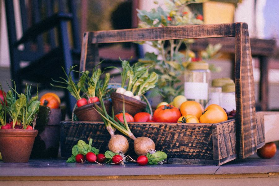 Vegetables in a Basket